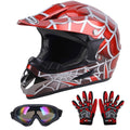 Youth DOT Approved Full Face Motocross Helmet X93844