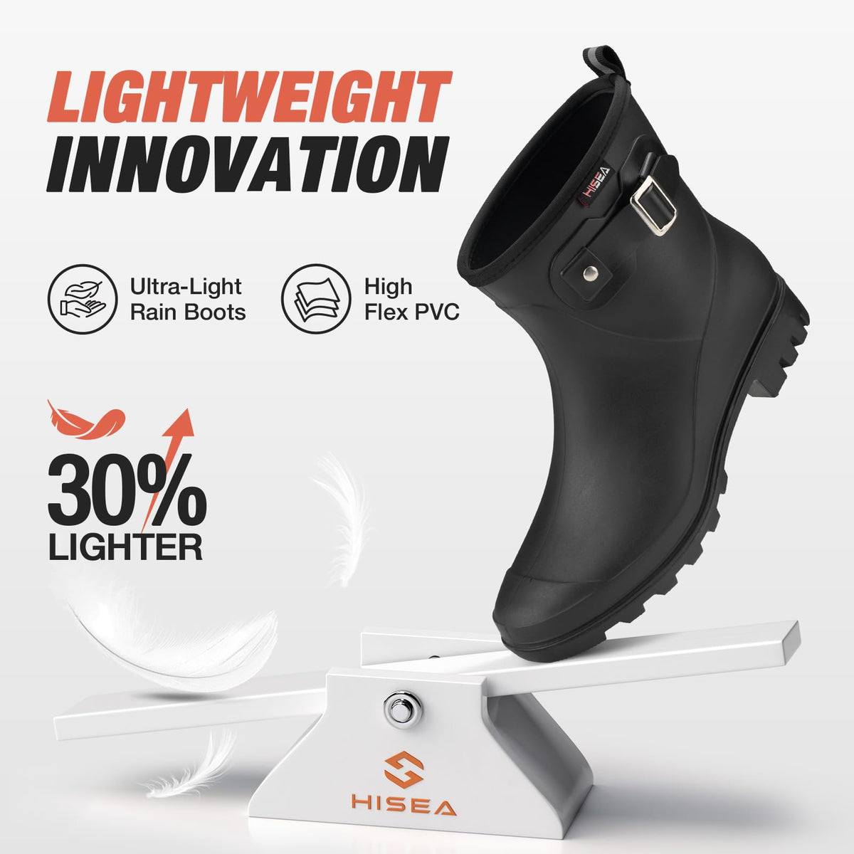 Waterproof Short Ankle Rubber Rain Boots N4567