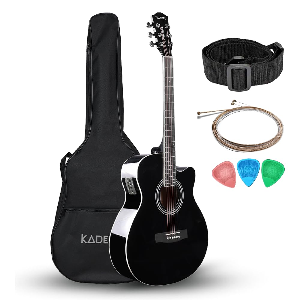40" Electro Acoustic Guitar with Bag F16782