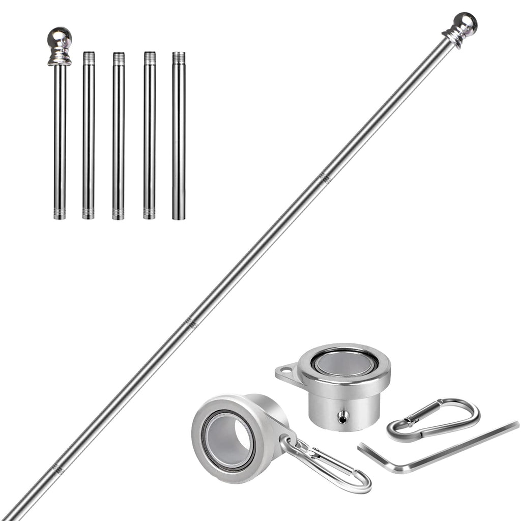 6 FT Stainless Steel Flag Pole D568090