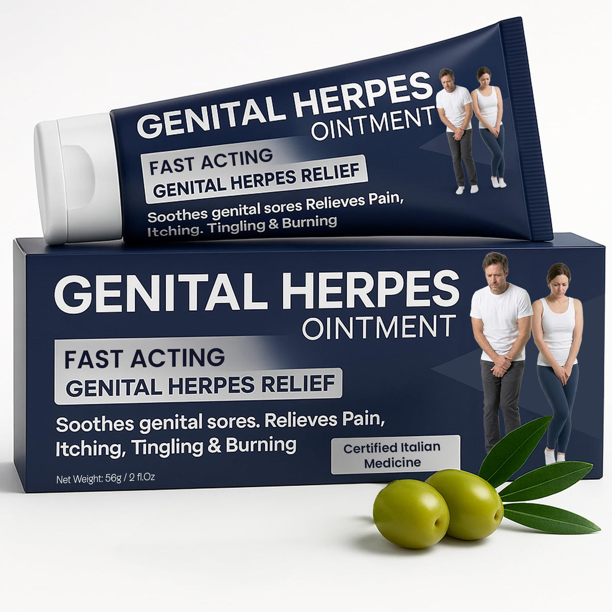 Genital Herpes Treatment Ointment 56g G451