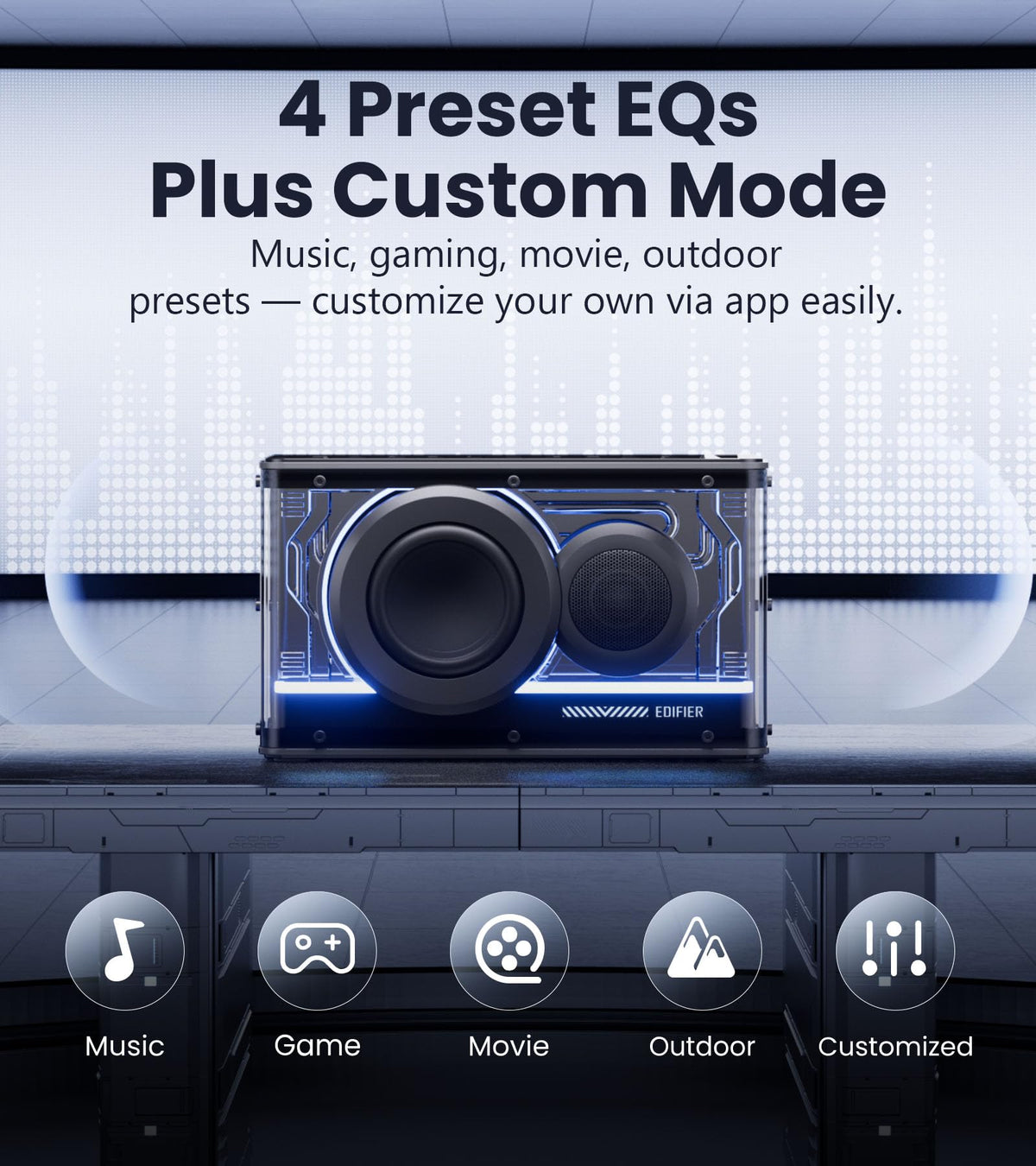Black 25W Bluetooth Speaker J89041