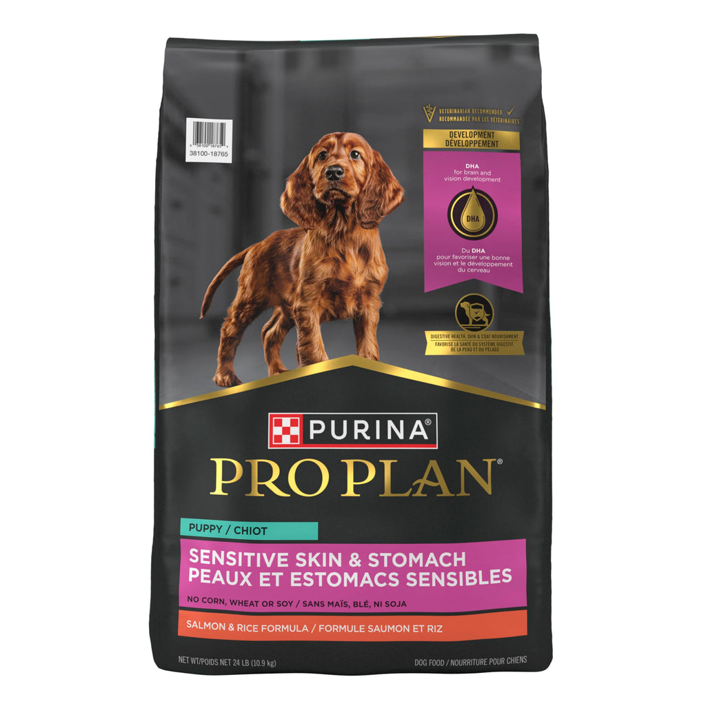 Salmon Puppy Dog Food 24 lb Bag P208777