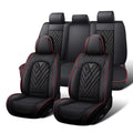 Waterproof Nappa Leather Full Set Car Seat Covers H9498