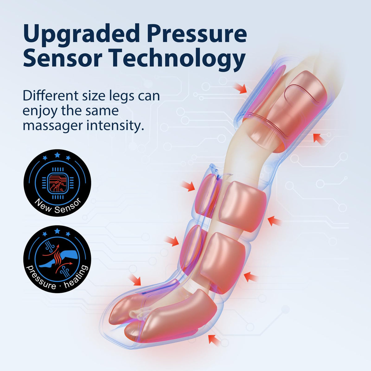 Leg Massager with Heat and Air Compression H27729