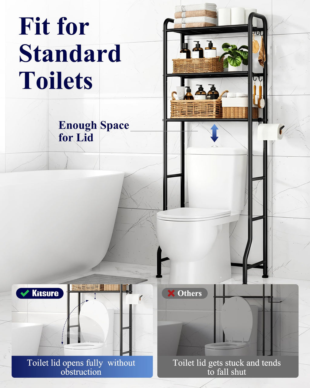 Over Toilet Storage Rack K404674