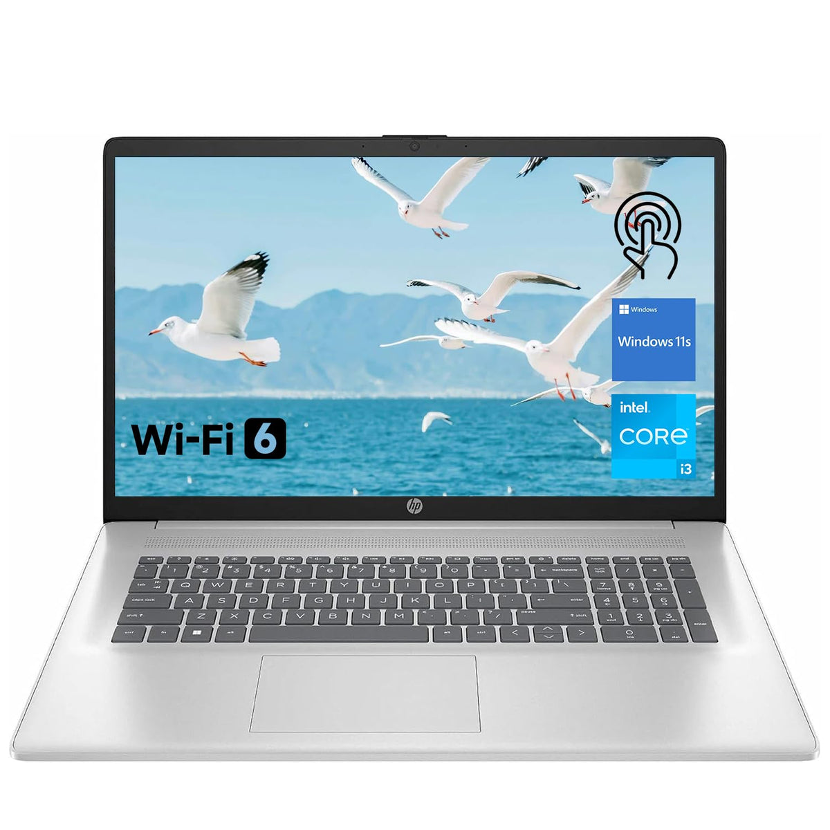 17.3" Touchscreen Laptop, 32GB RAM, 1TB SSD, Silver T6759