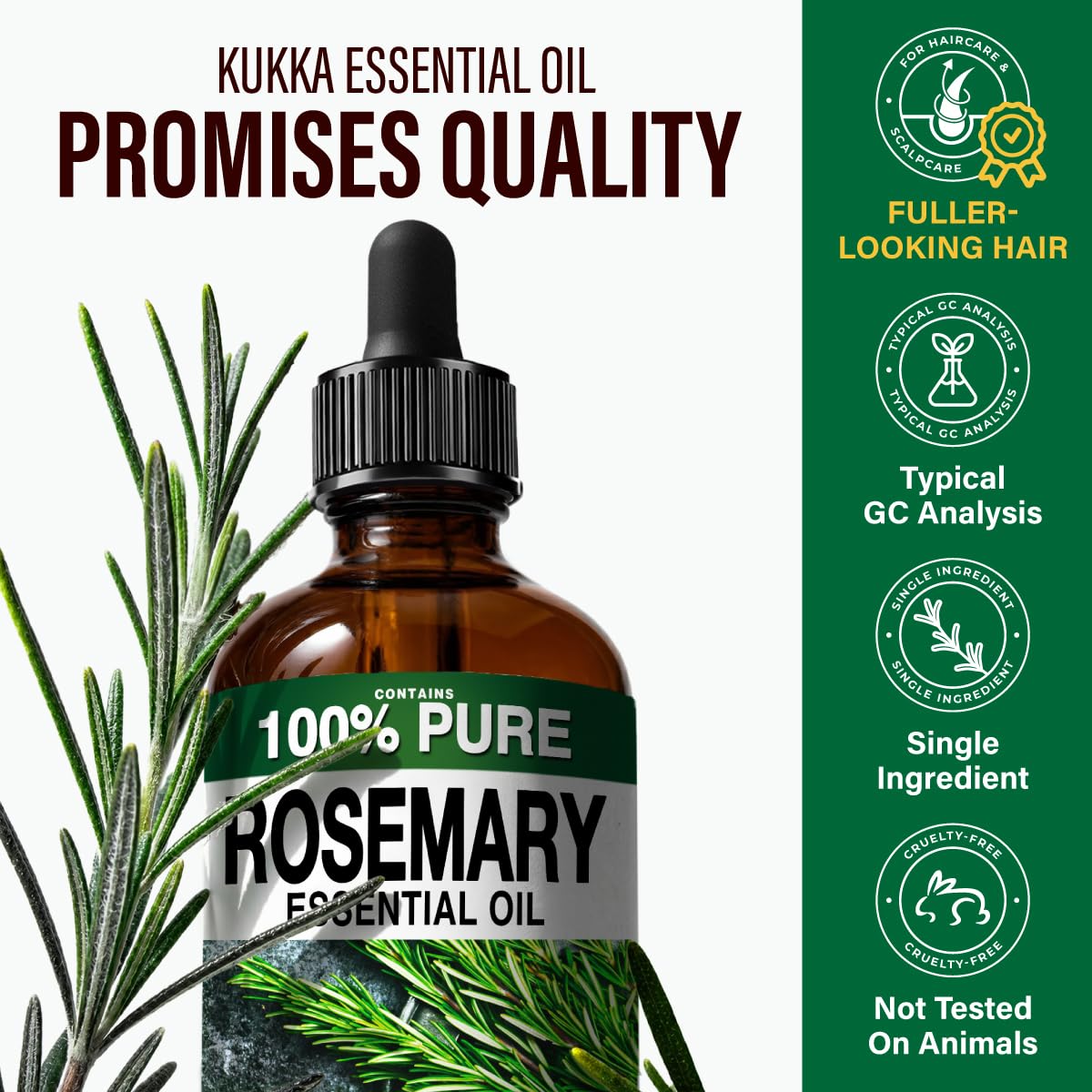 Rosemary Essential Oil 4 Fl Oz Pack of 3 J76474