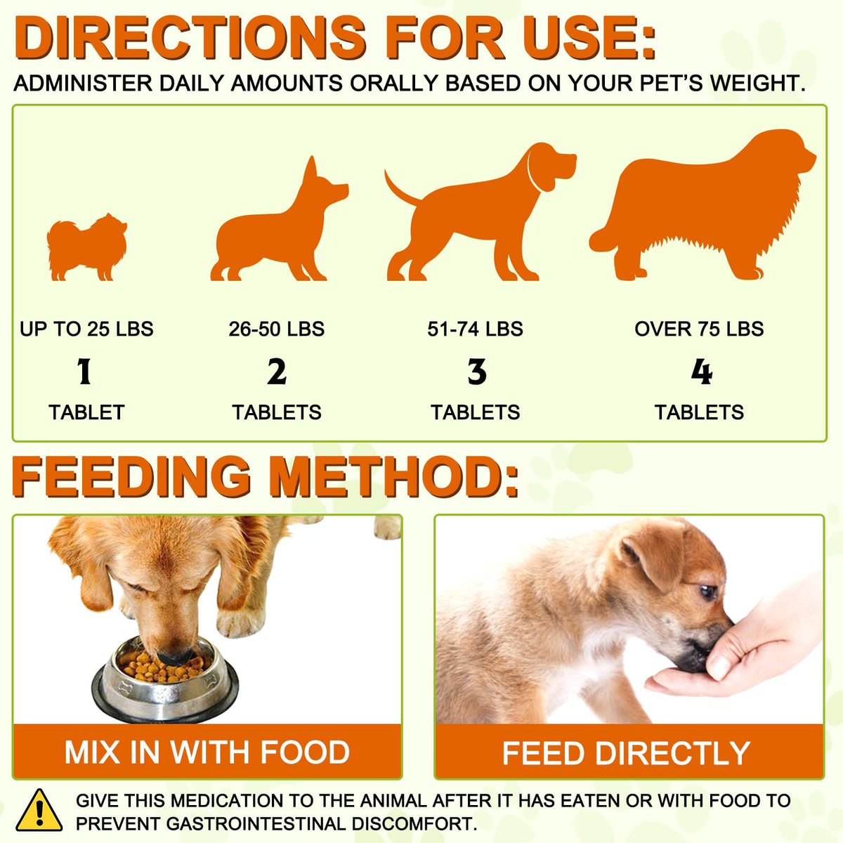 180 Count Turmeric Curcumin Tablets for Dogs K548