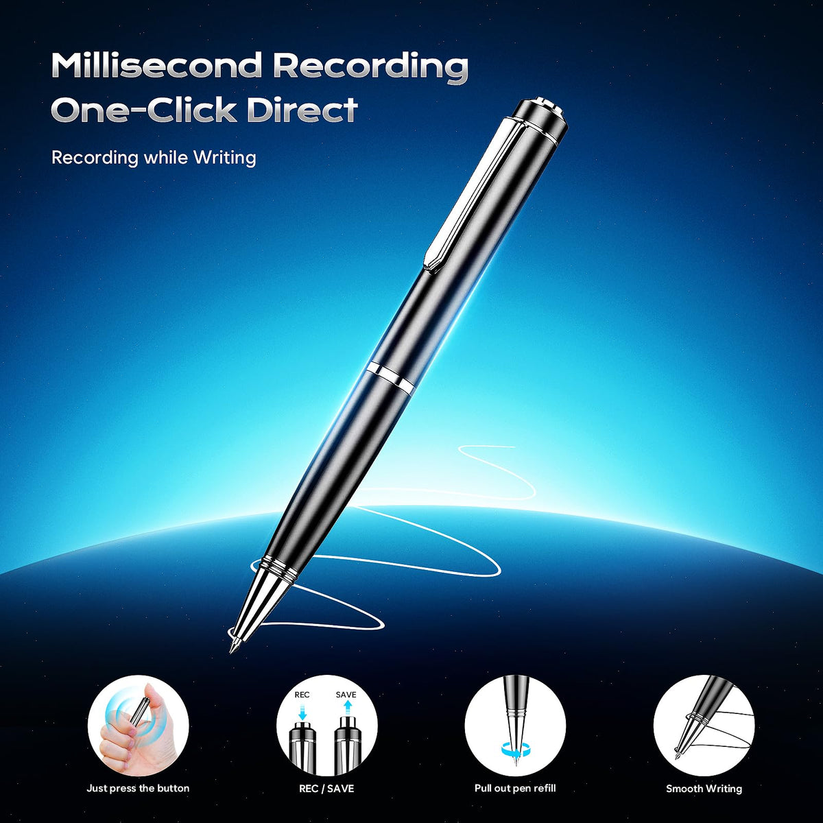 64GB Digital Voice Recorder O710