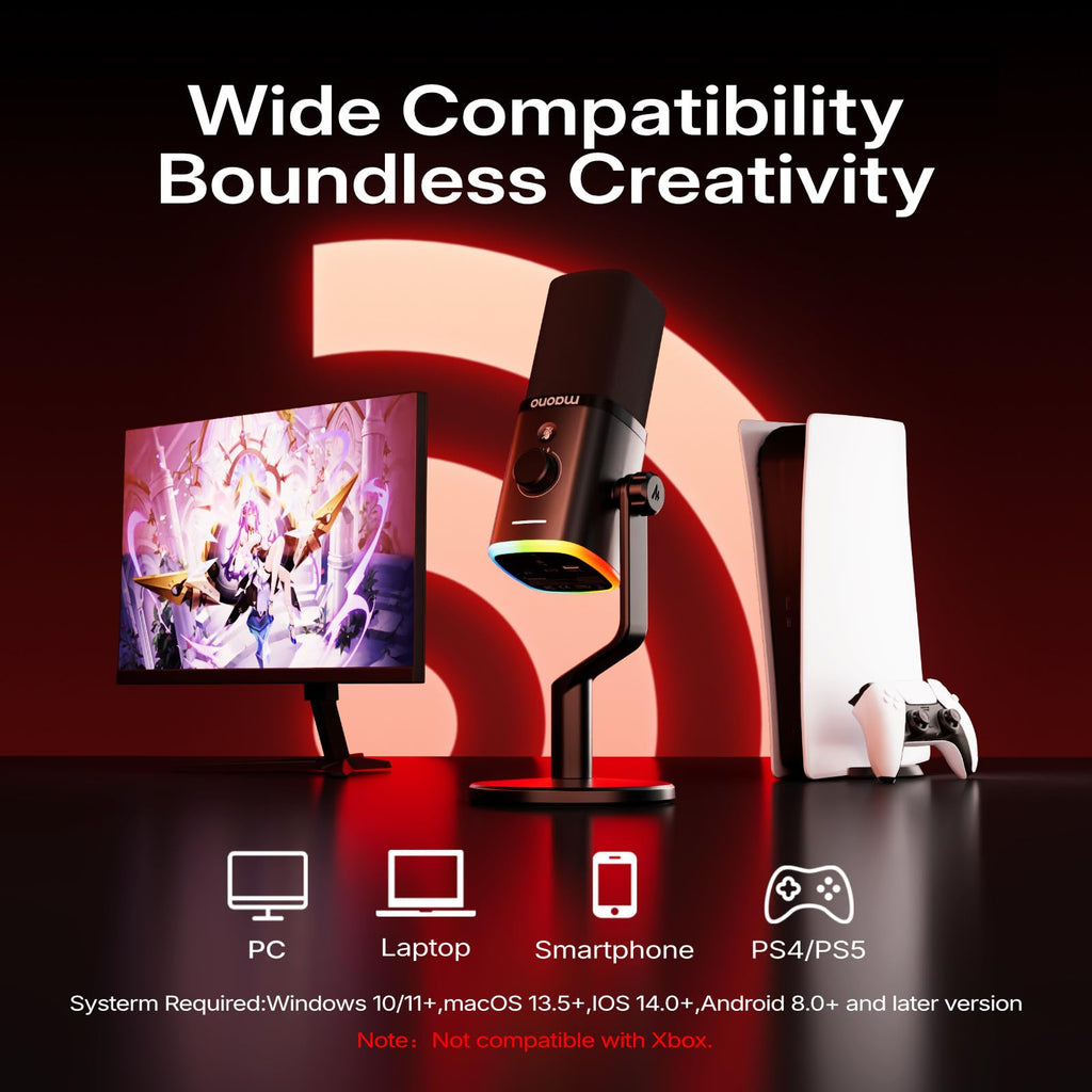 Wireless Dynamic Gaming Microphone C290