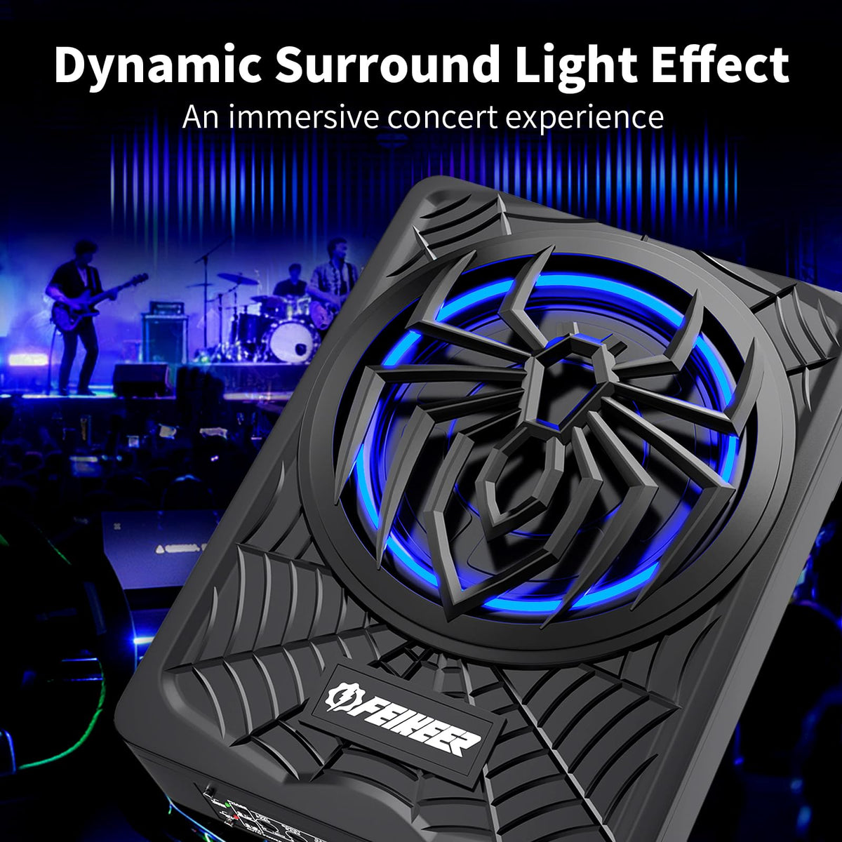 1200W Slim Underseat Subwoofer and Amp Package J59239