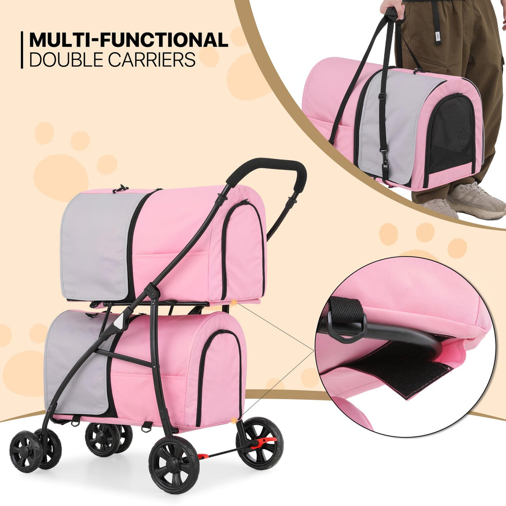 Double Dog Stroller R7665