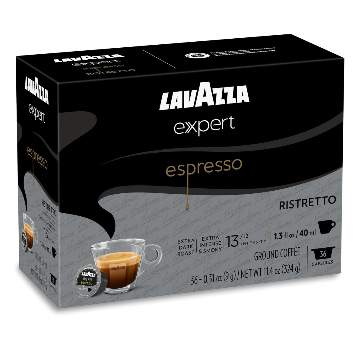Extra Dark Roast Espresso Capsules 36 Capsules T964138