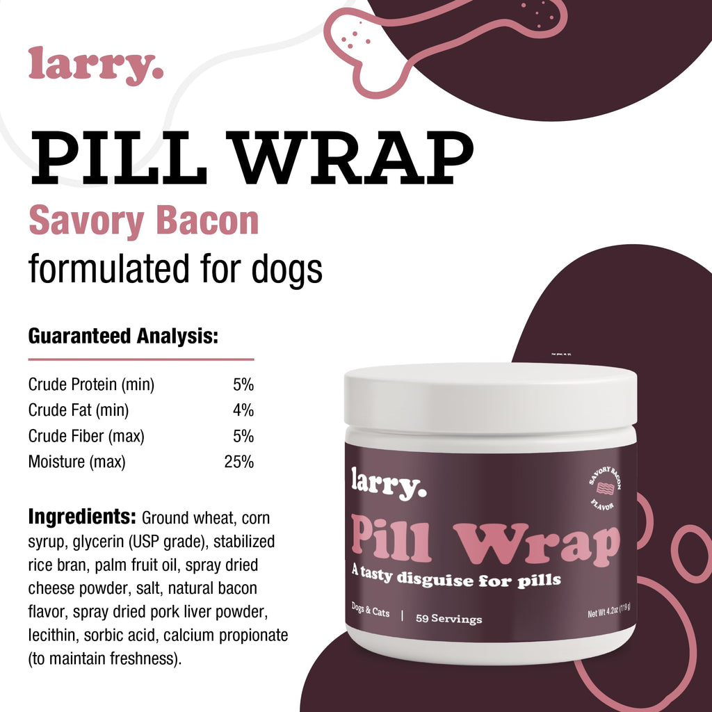 Pill Wrap Dogs Hide Medication Pockets 4.2 oz R110321