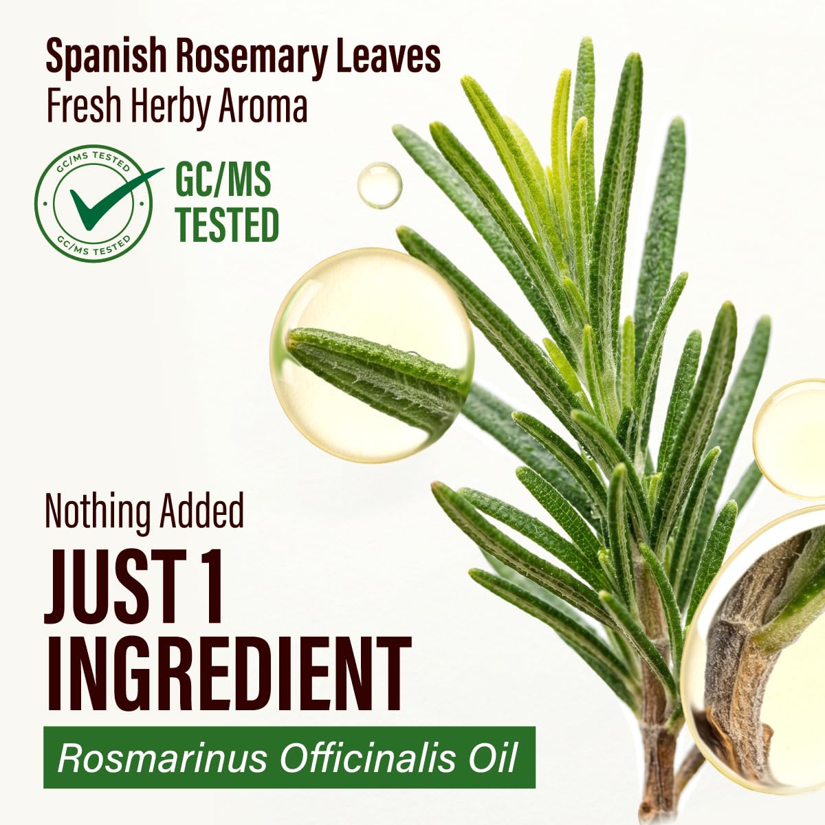 Rosemary Essential Oil 4 Fl Oz Pack of 3 J76474