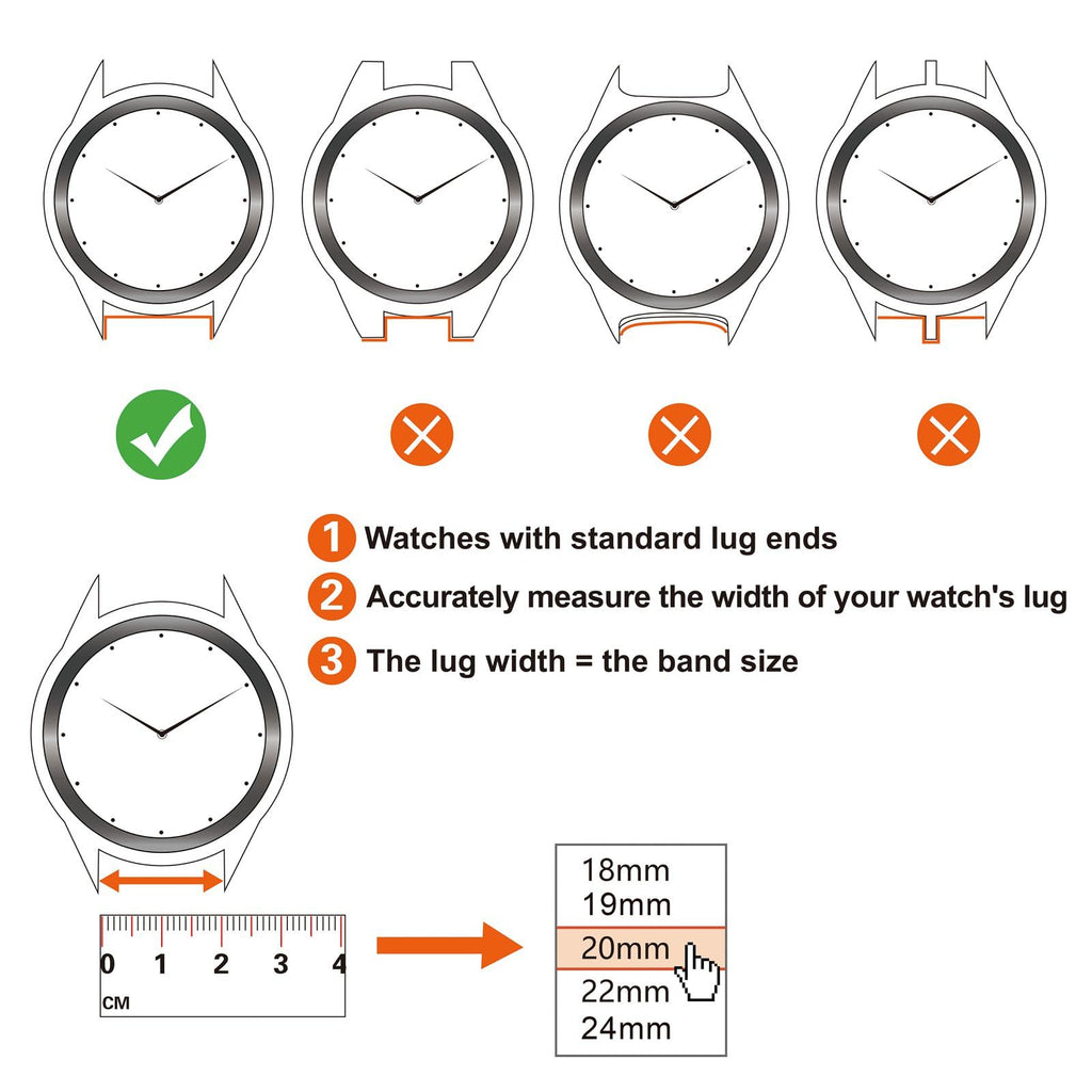 Quick Release Nylon Watch Band E460