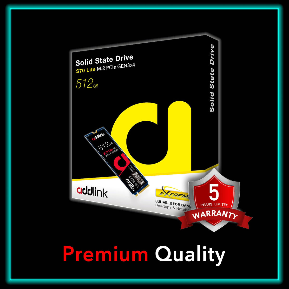 512GB M.2 2280 PCIe 3.0 NVMe Internal Solid State Drive M382306