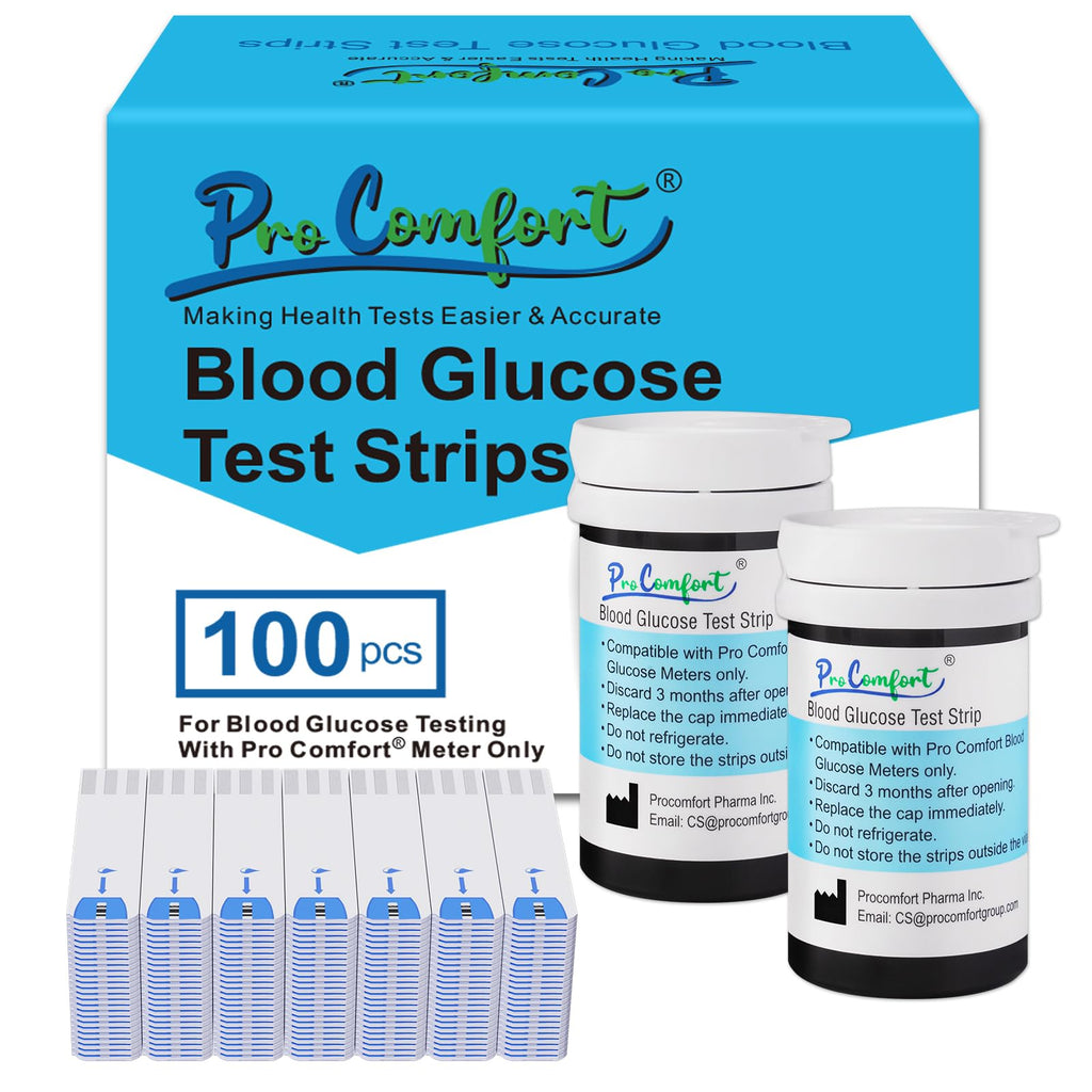 Glucose Test Strips 100 Count No Coding P9245