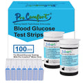 Glucose Test Strips 100 Count No Coding P9245