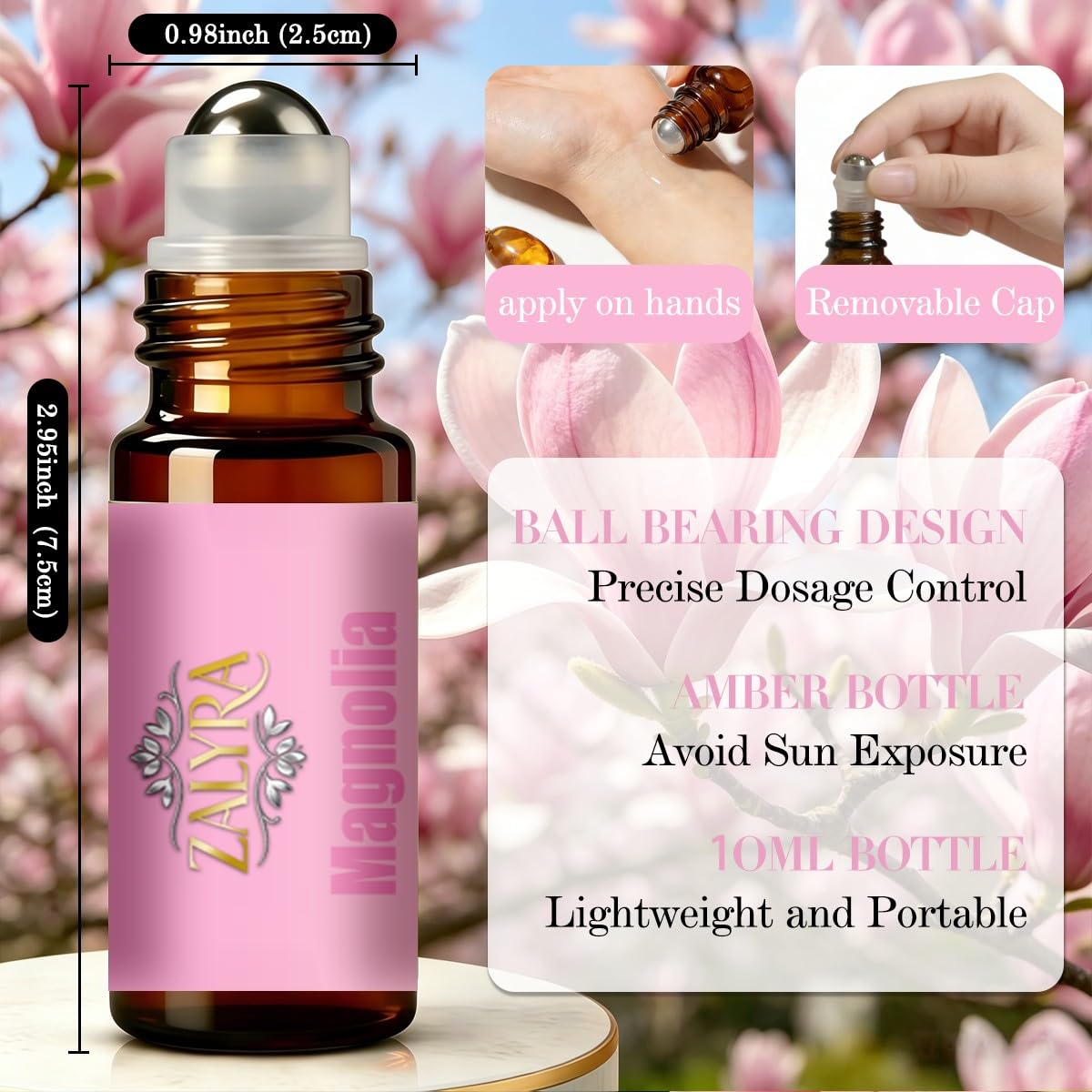 Lavender&Magnolia Essential Oil 4 Fl Oz+0.33 Fl Oz V2849