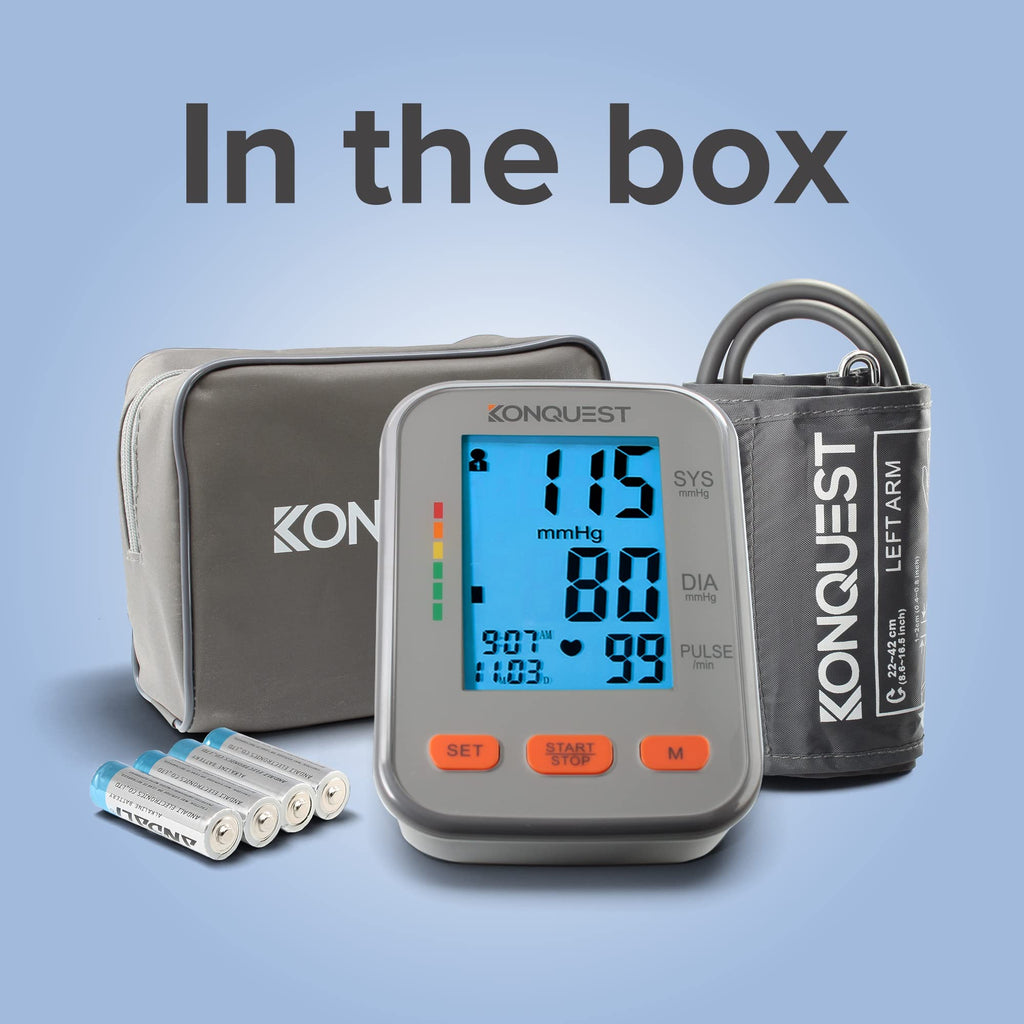 Automatic Upper Arm Blood Pressure Monitor Extra Large Cuff V2490