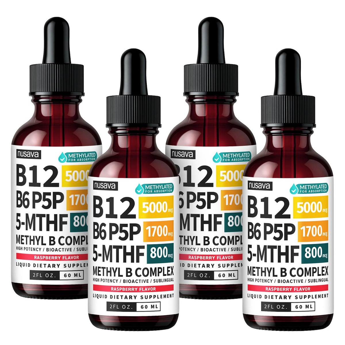 Methylated B Complex Liquid Drops Pack of 4 N876072
