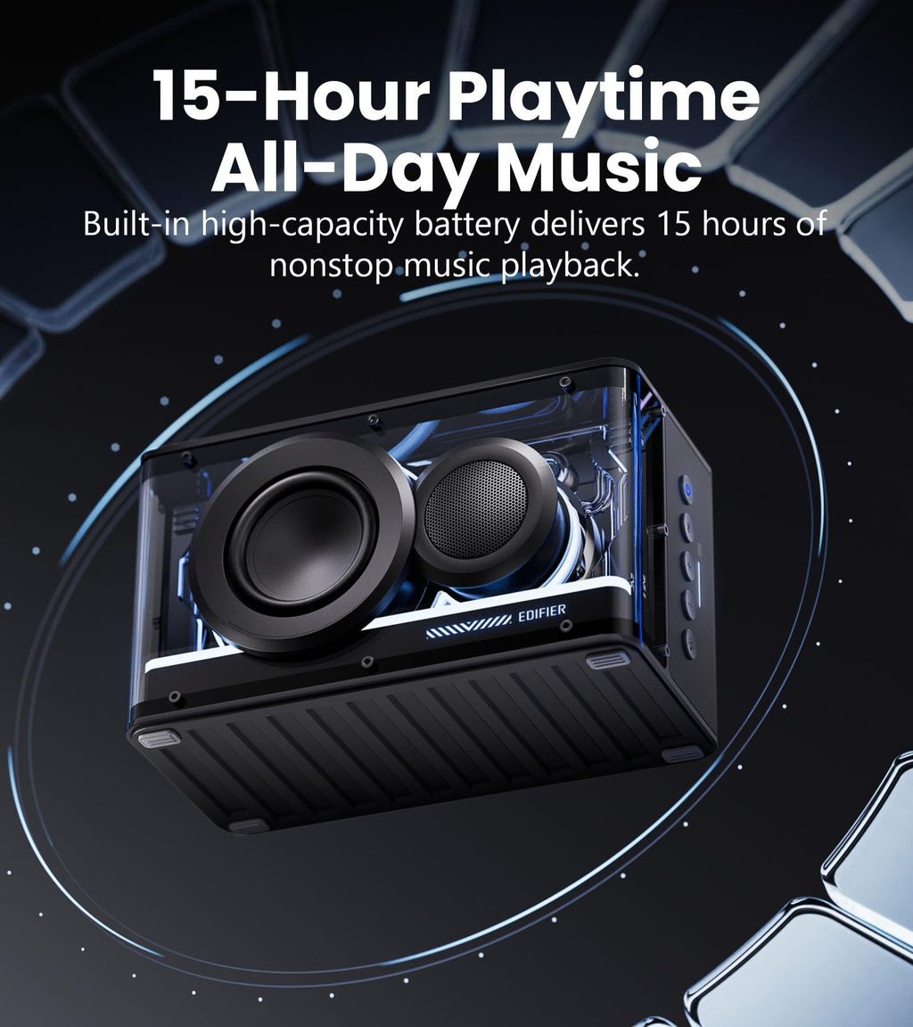 Black 25W Bluetooth Speaker J89041