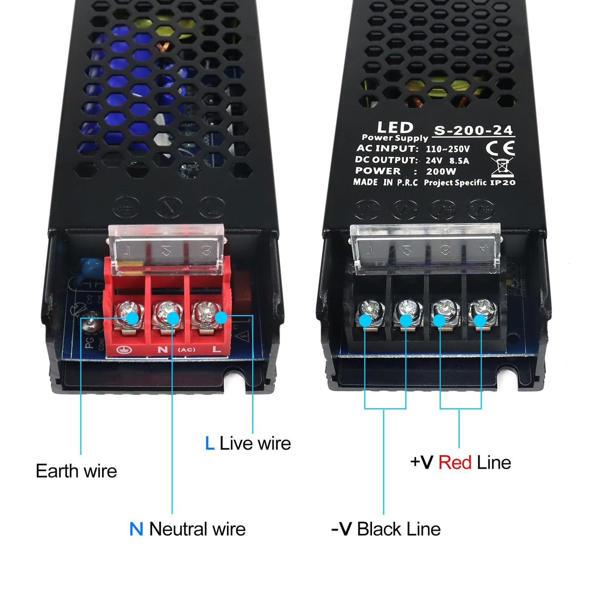 24V 200W Universal Regulated Switching Power Supply M71223