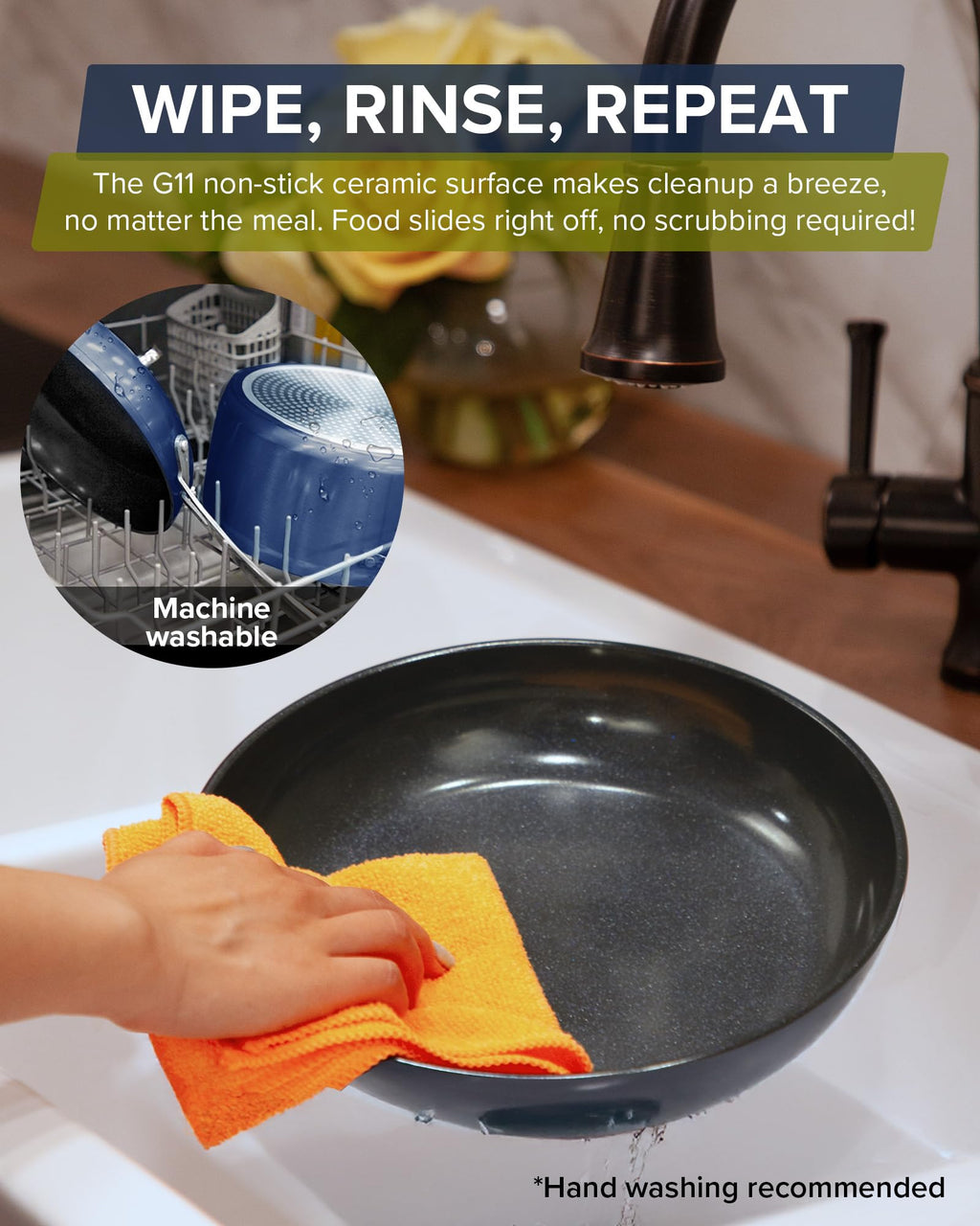Non Stick Pots and Pans Set I309344