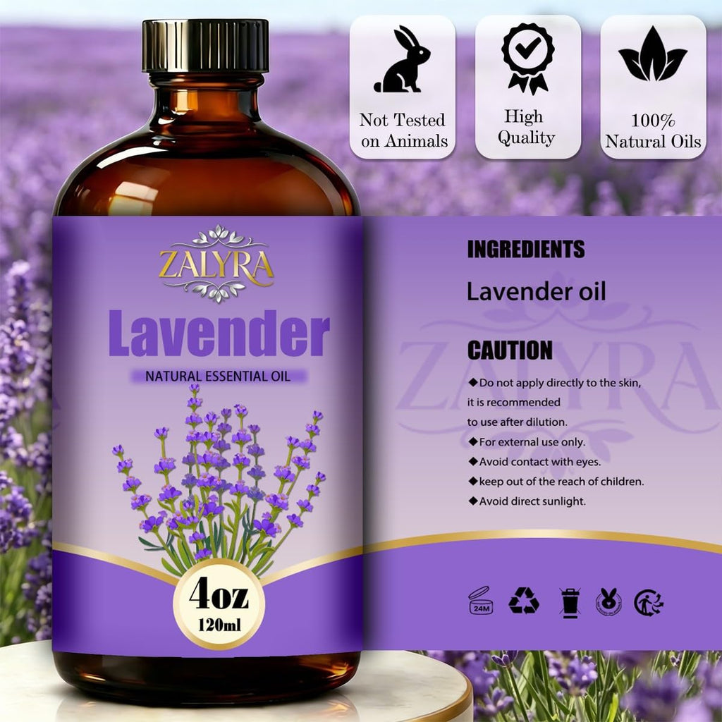 Jasmine&Lavender Essential Oil 4 Fl Oz+0.33 Fl Oz H850