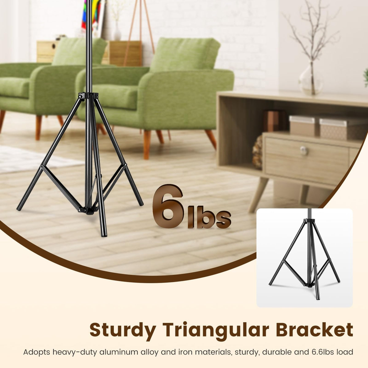 6.5 x 10ft Backdrop Support Stand Kit M3490