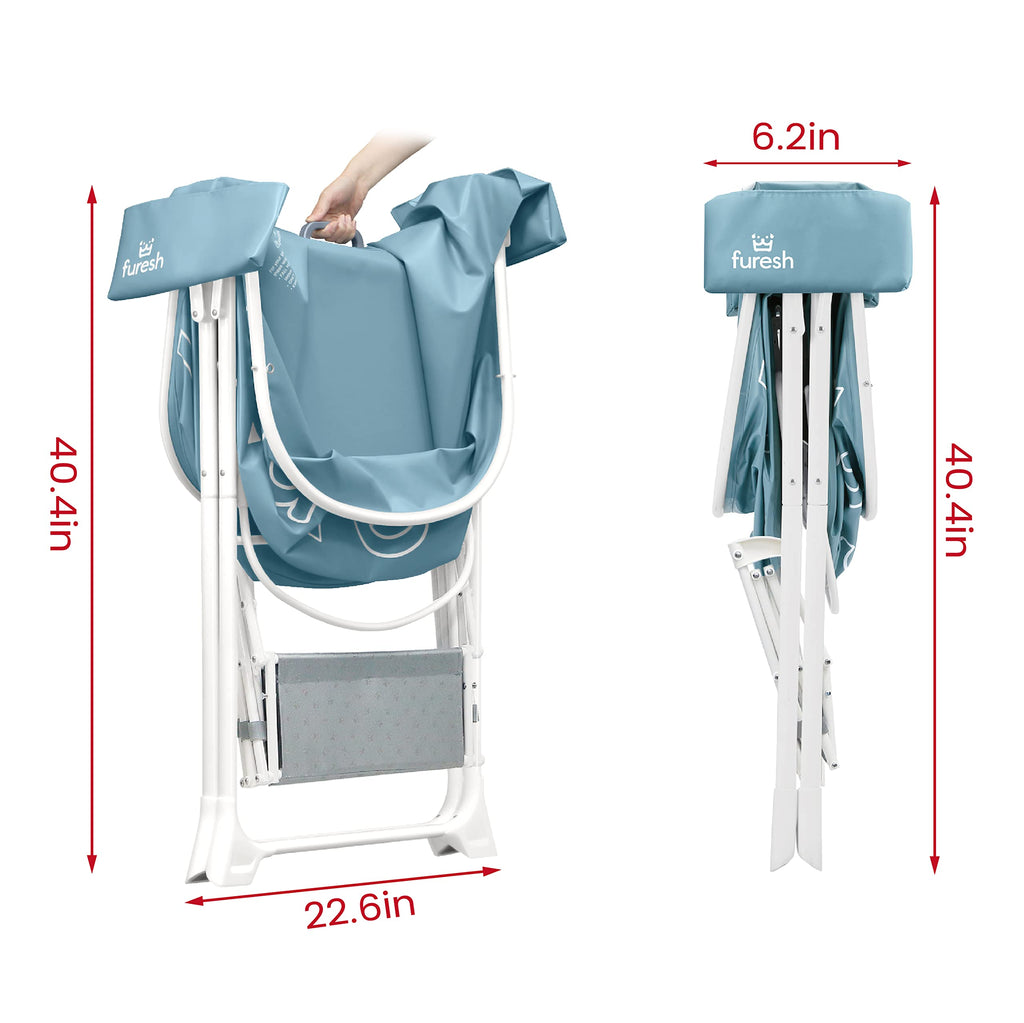 Foldable Dog Washing Station with Stairs E2305
