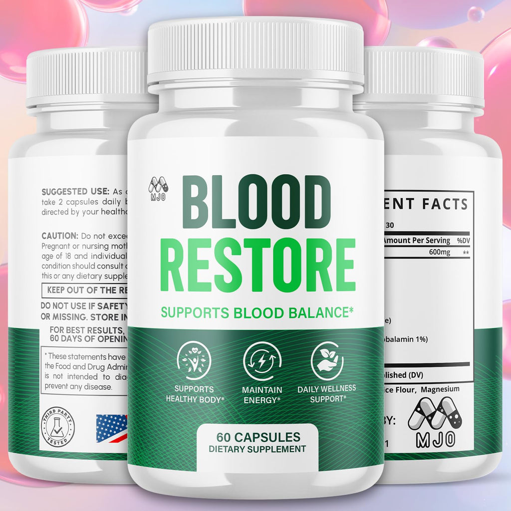 2 Pack Blood Restore Capsules 120 Capsules Q226759