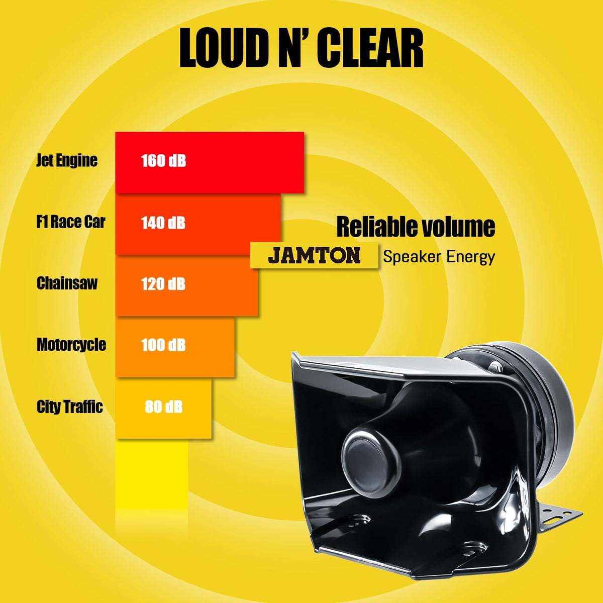 200W 12V 9 Tone Emergency Siren System with Loud Speaker Horn and Handheld Microphone O2204