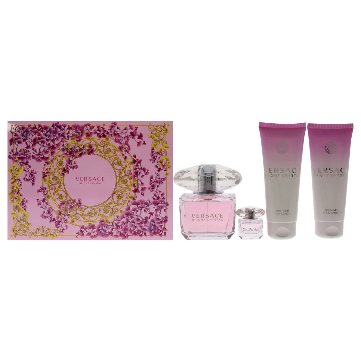 3 oz EDT Spray 3.4 oz Body Lotion Bath and Shower Gel 4 Pc Gift Set G5850