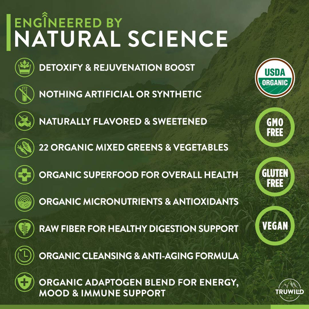 Greens Superfood Juice Powder 40 Servings 2 Pack Q9733