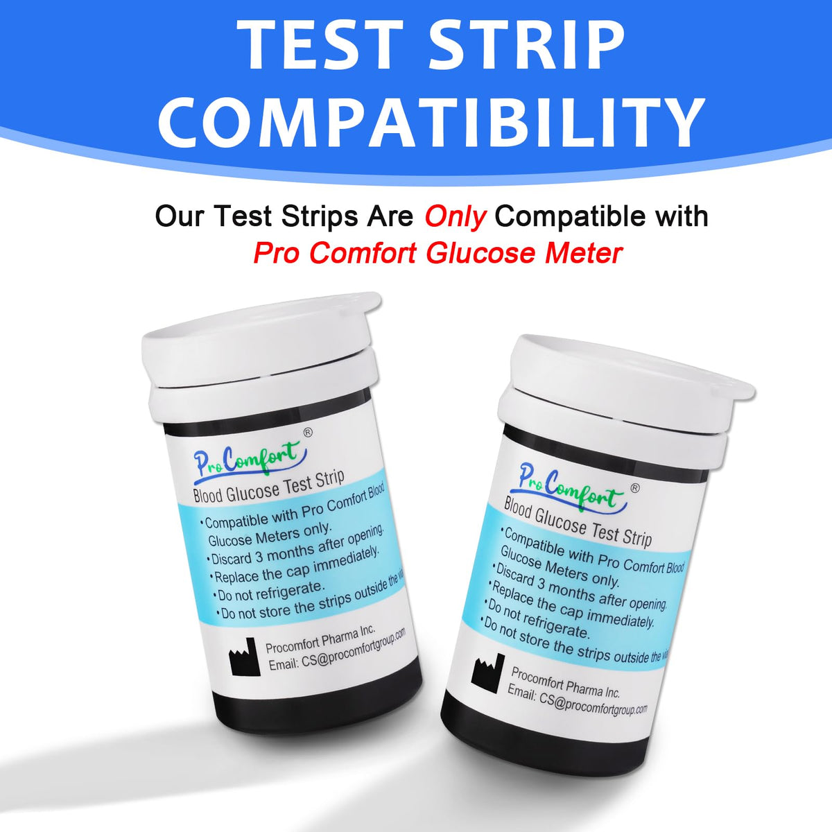 Glucose Test Strips 100 Count No Coding P9245