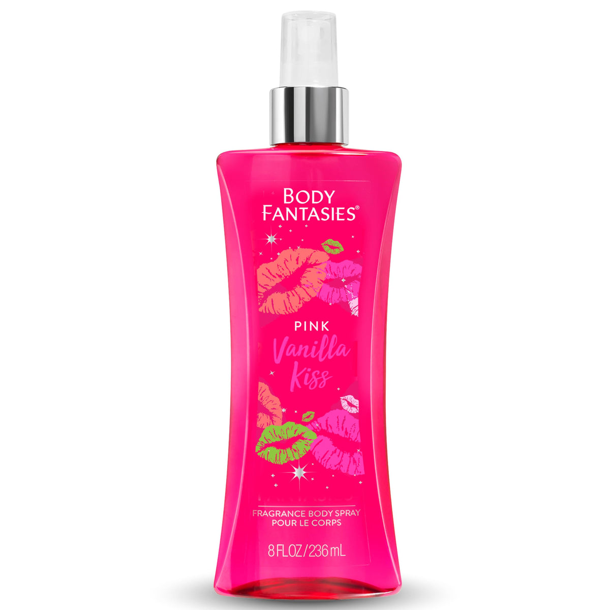 Cotton Candy Pink Vanilla Body Spray 8 Fluid Ounce 2-Pack F53802