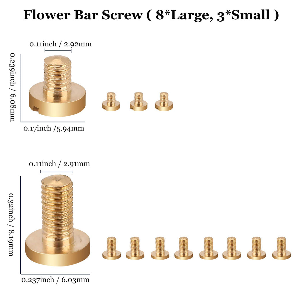 Alto Sax Repair Parts Screws and 25pcs Sax Pads Z40232