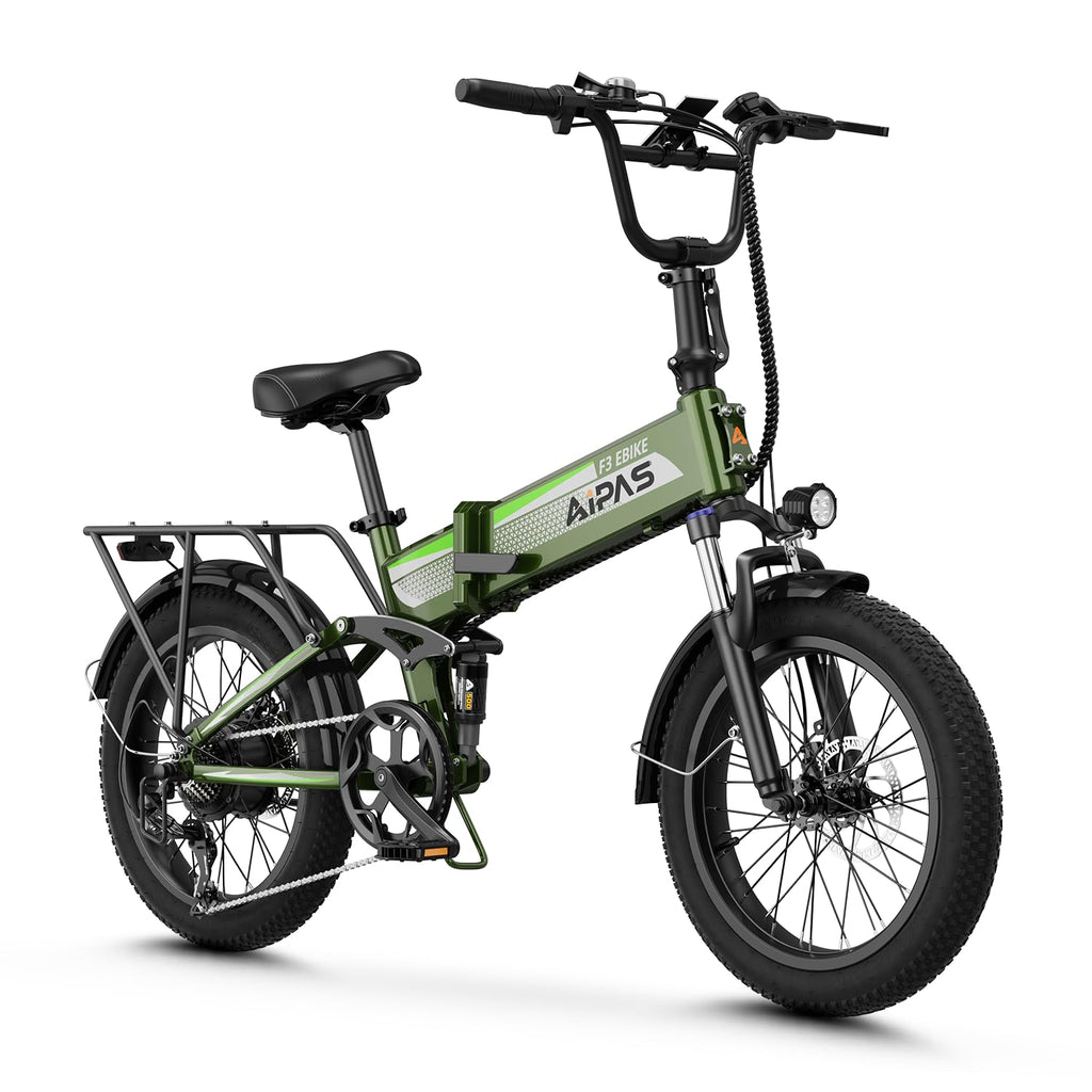 Folding Electric Bike 20" Fat Tire K98369