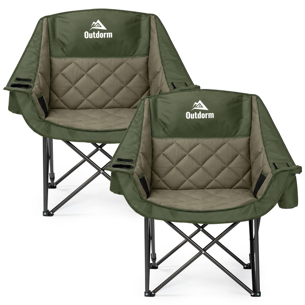 Oversized Camping Chairs 2 Pack M6011
