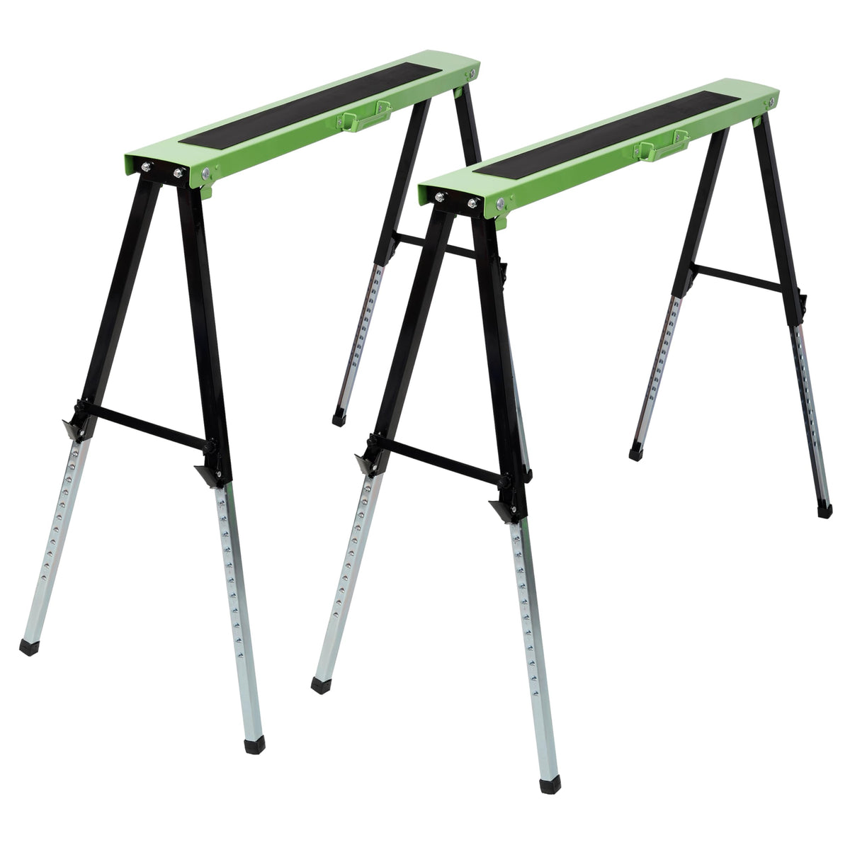 2 Pack Adjustable Folding Sawhorse V14494