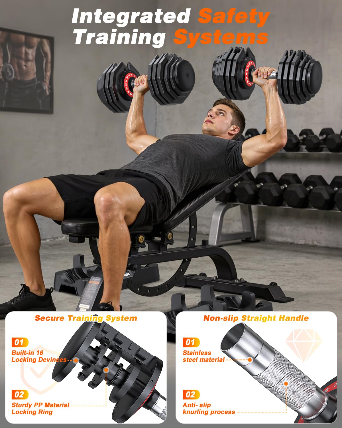 Adjustable Dumbbell Set W166652