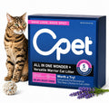Tofu & Bentonite Mixed Cat Litter 18LB Lavender Scented Clumping E4051