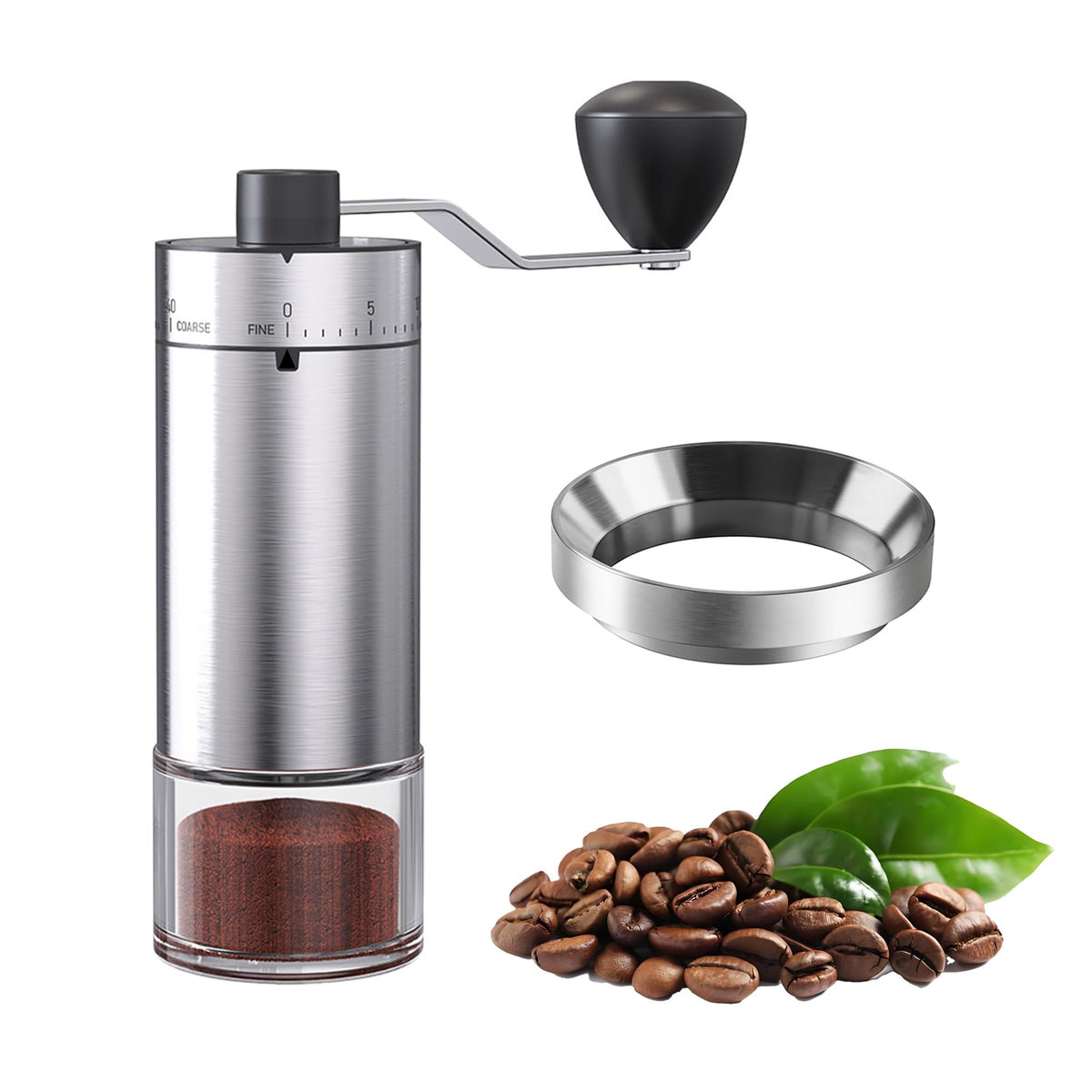 Manual Coffee Bean Grinder with Ceramic Conical Burr N958