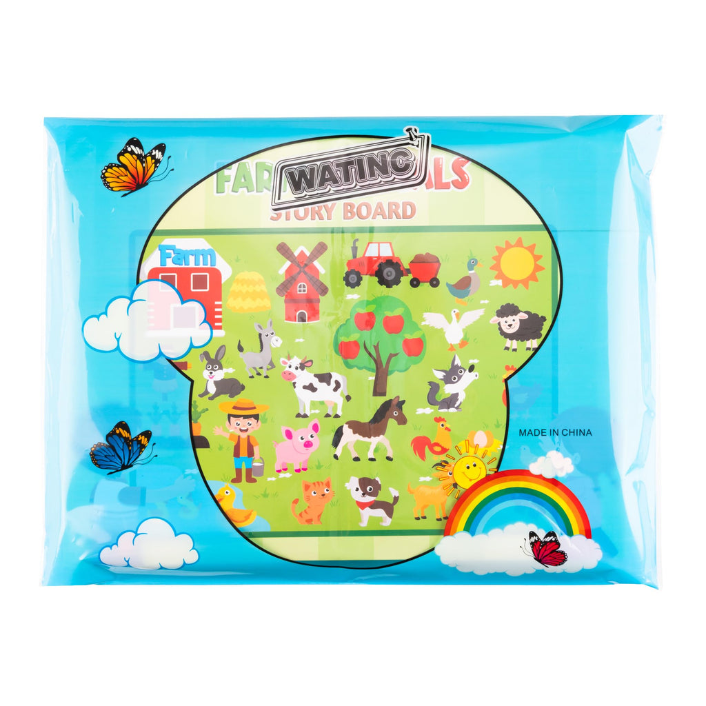 Farm Animals Felt Board Set 38Pcs M851893