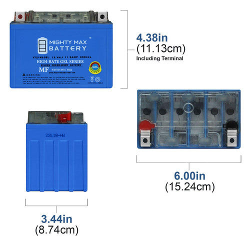 12V 11.2Ah GEL Battery Z594