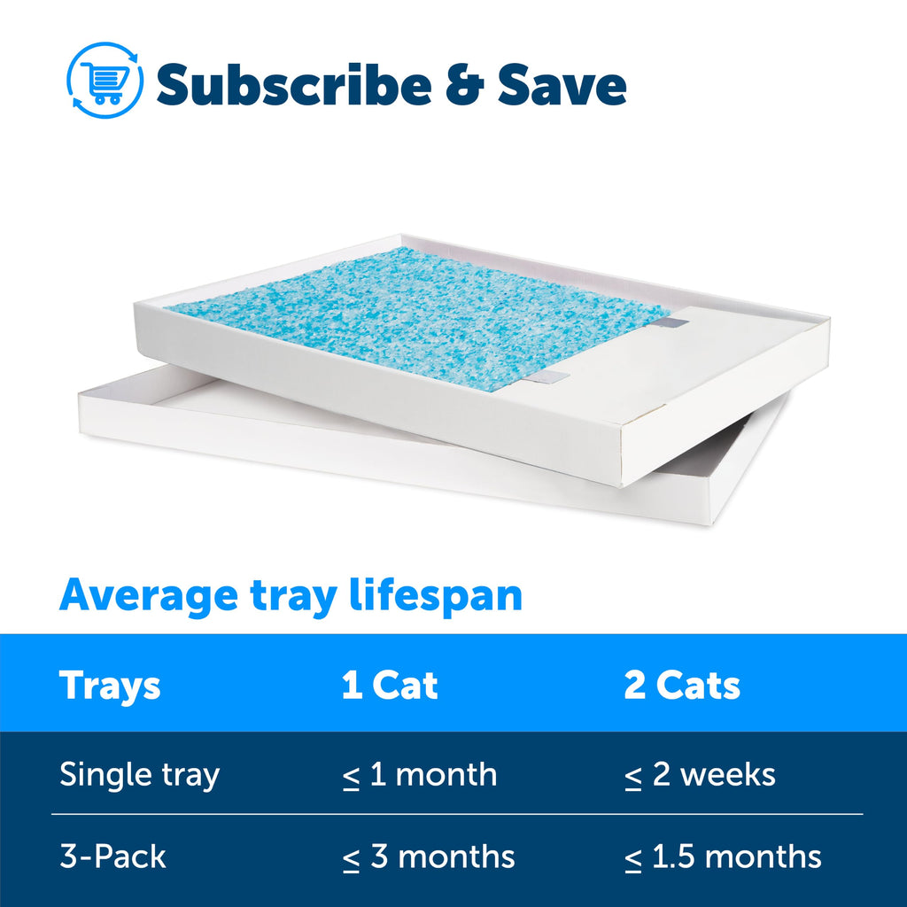 Litter Tray Refills with Blue Crystals H440