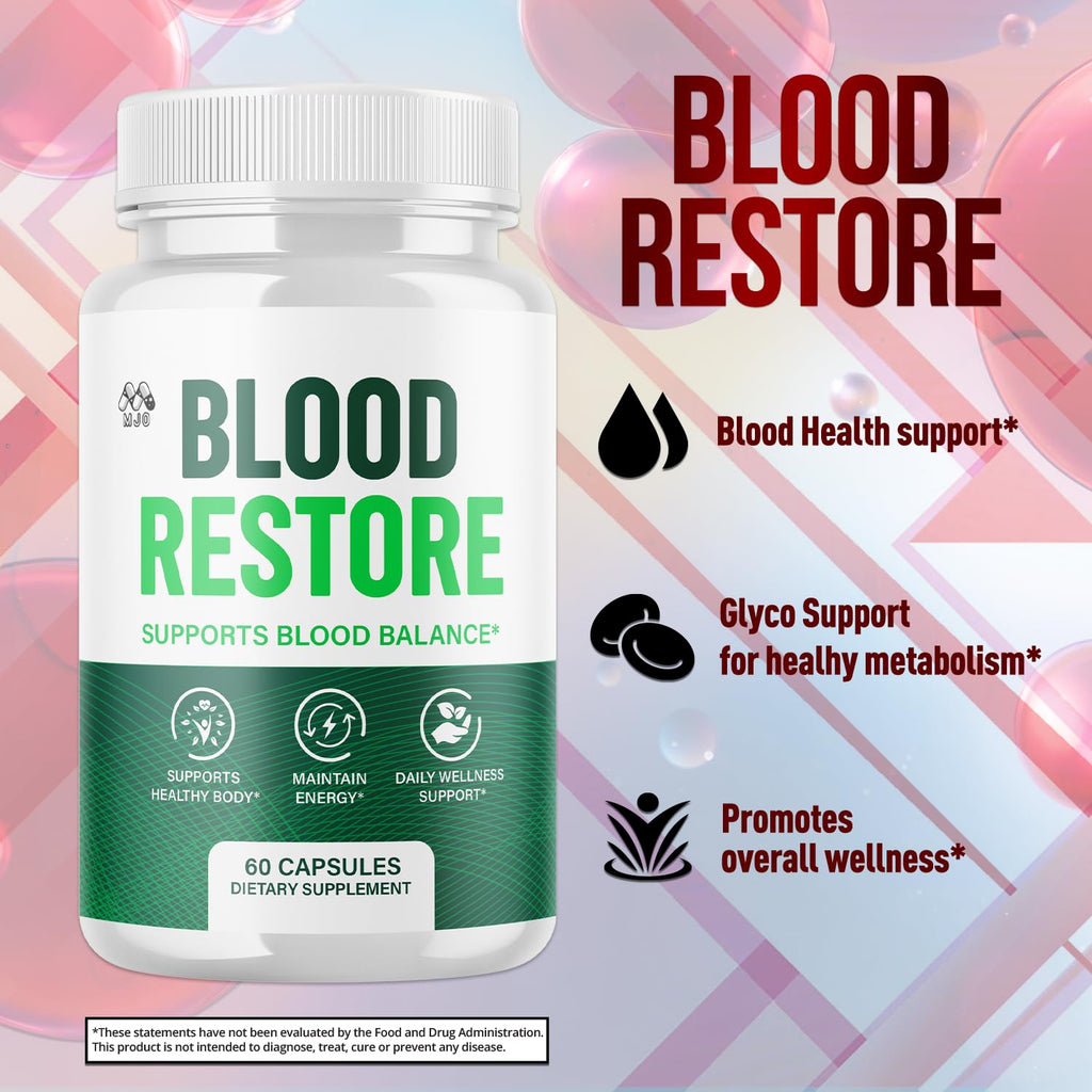 2 Pack Blood Restore Capsules 120 Capsules Q226759